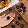12 Bags Alloy Decorative Rivets BUTT-CL0001-07B-3