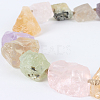 Natural & Synthetic Gemstone Rough Nuggets Bead Strands G-E219-07B-1