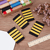 Silk Aviation Epaulette AJEW-CY0002-53B-4
