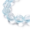 Transparent Glass Beads Strands GLAA-F114-02B-07-3