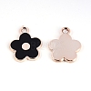 CCB Plastic Enamel Pendants KY-WH0084-08A-1