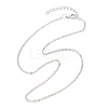 Brass Cable Chain Necklaces NJEW-JN04511-03-1
