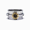 Sunflower Zinc Alloy Finger Rings FS-WGCE082-06-1