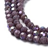 Opaque Glass Beads Strands EGLA-A035-P4mm-L11-3
