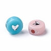 Opaque Acrylic Beads PACR-N006-50-B02-5