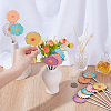 14Pcs Wooden Picks for Vase Decorations AJEW-SP0004-71A-3