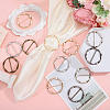 2 Sets Alloy Buckle Clasps FIND-GL0002-19-5