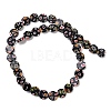 Handmade Millefiori Lampwork Beads Strands LAMP-G166-17B-01-1
