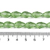 Transparent Glass Beads Strands EGLA-N013-T4mm-D13-4