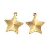 304 Stainless Steel Pendants STAS-C167-08G-G-1