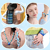 800Pcs 4 Colors Transparent & Luminous Plastic Beads KY-SC0001-88-5
