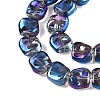Electroplate Glass Beads Strands EGLA-N012-07X-3