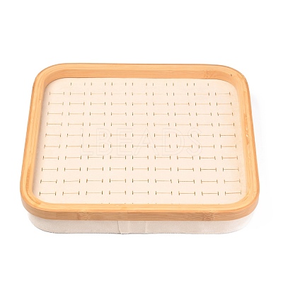 Fashion Velvet Wood Jewelry Boxes RDIS-B003-02-1