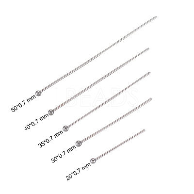 304 Stainless Steel Ball Head pins STAS-CJ0007-03-1