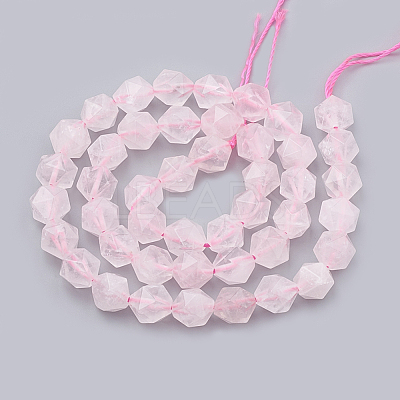 Natural Rose Quartz Beads Strands G-S332-12mm-013-1