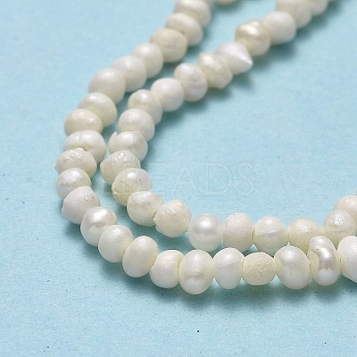 Natural Cultured Freshwater Pearl Beads Strands PEAR-F018-12-1