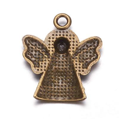 Tibetan Style Alloy Pendants TIBEB-A11978-AB-LF-1