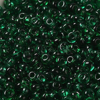Transparent Colours Glass Seed Beads X1-SEED-P006-02A-09-1