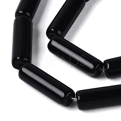 Opaque Solid Color Glass Beads Strands GLAA-N070-01A-C06-1