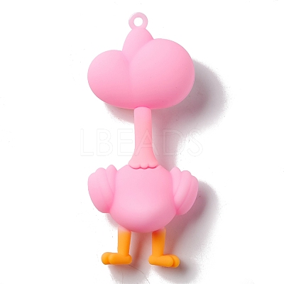 Opaque PVC Plastic Big Pendants KY-G017-B01-1