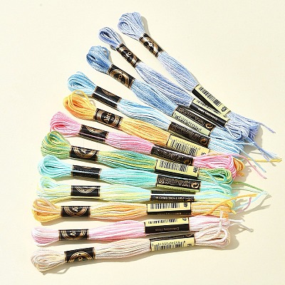 6-Ply Polyester Embroidery Floss OCOR-FZ0001-01J-1