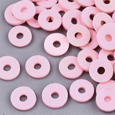 Handmade Polymer Clay Beads X-CLAY-Q251-8.0mm-92-1