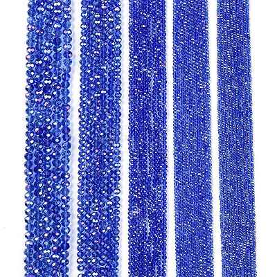 Electroplate Glass Beads Strands LS-EGLA-A044-T6mm-B31-1