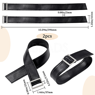 Imitation Leather Cord Bracelet AJEW-WH0166-71B-01-1