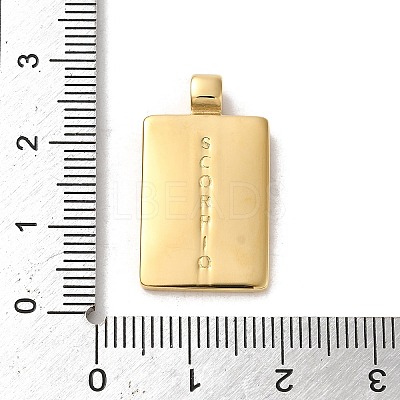 304 Stainless Steel Pendants X-STAS-L022-306G-12-1