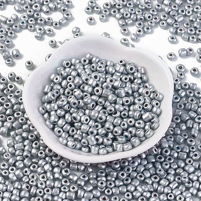 Baking Paint 6/0 Glass Seed Beads X-SEED-S003-K29-1