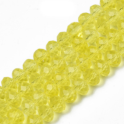Glass Beads Strands EGLA-A044-T6mm-D29-1