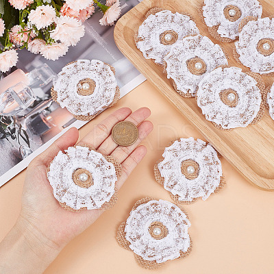 Handmade Linen Ornament Accessories DIY-GF0006-82-1