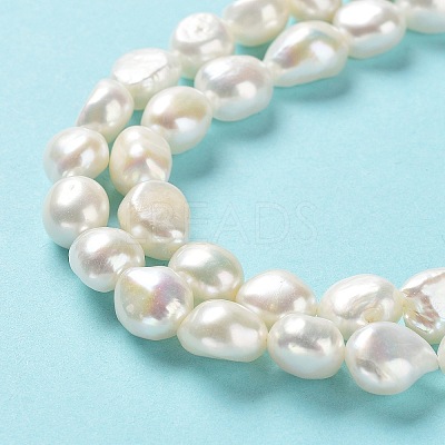 Natural Cultured Freshwater Pearl Beads Strands PEAR-Z002-22-1