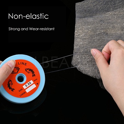 Transparent Fishing Thread Nylon Wire EC-L001-0.8mm-01-1