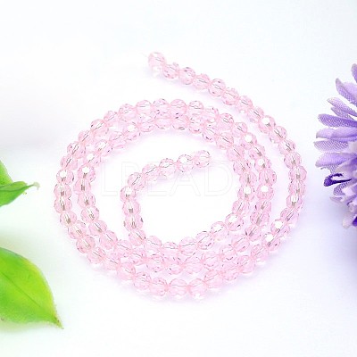 Imitation Austrian Crystal Bead Strands G-M181-6mm-03A-1