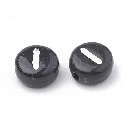 Opaque Acrylic Beads SACR-N002-02I-1
