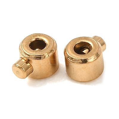 304 Stainless Steel Crimp Beads STAS-A151-04G-1