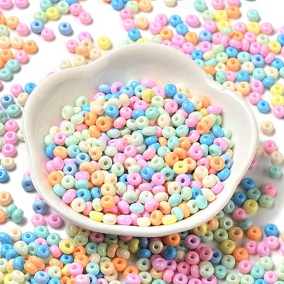 Baking Paint Glass Seed Beads X1-SEED-B001-02A-10-1