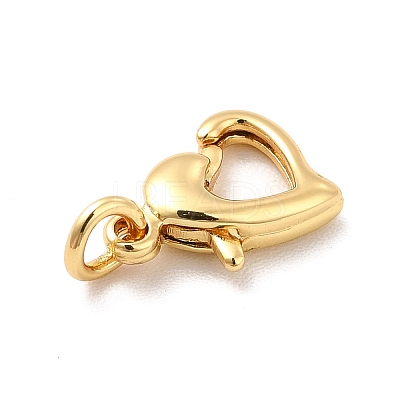 Rack Plating Brass Lobster Claw Clasps X-KK-K270-23G-1