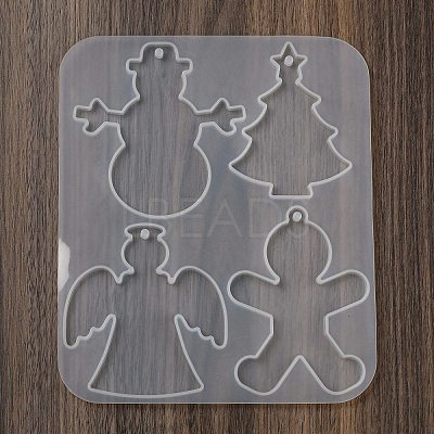 Christmas Collection Pendant Silicone Molds SIL-B074-04A-1