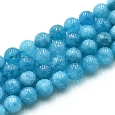 Natural Quartz Beads Strands G-N355-8mm-16-1