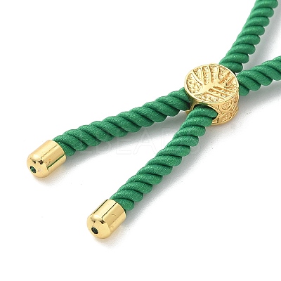 Cotton Cord Bracelet Making KK-F758-03-09-G-1