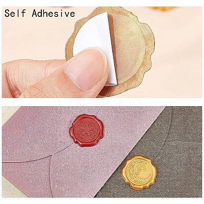 Adhesive Wax Seal Stickers DIY-CP0010-69A-1
