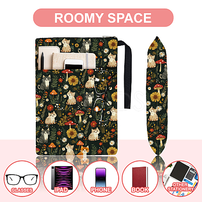 Polyester Book Cover AJEW-WH0572-004-1