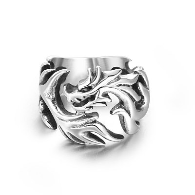 304 Stainless Steel Finger Rings for Men FS-WG003D1-05-1