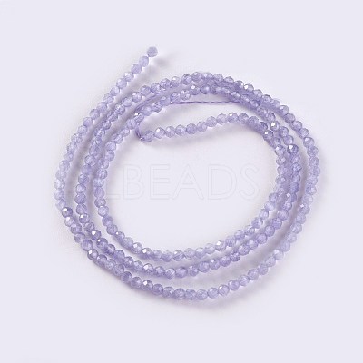 Glass Beads Strands EGLA-E057-02A-07-1