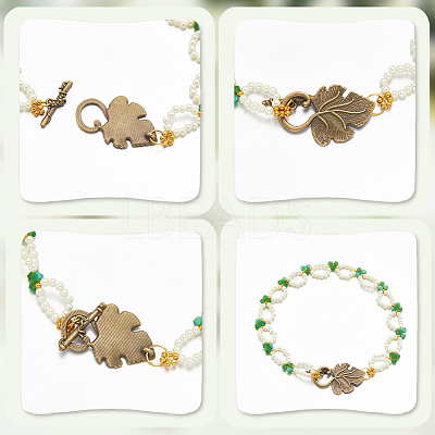 30Pcs 3 Colors Alloy Toggle Clasps FIND-SP0001-55-1