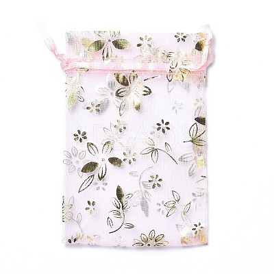 Organza Drawstring Jewelry Pouches OP-I001-A04-1
