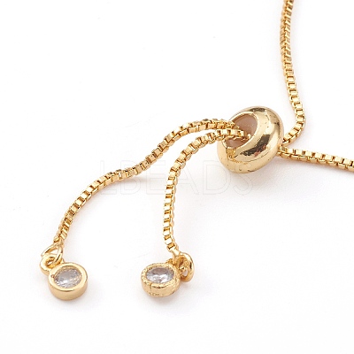 Adjustable Brass Slider Bracelets BJEW-JB06014-1
