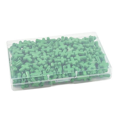 200Pcs Opaque Acrylic Beads SACR-FS0001-39J-1